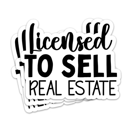 Realtor's Choice 3-Pack Vinyl Stickers