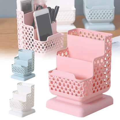 Trio-Tier Chic Desk Organizer