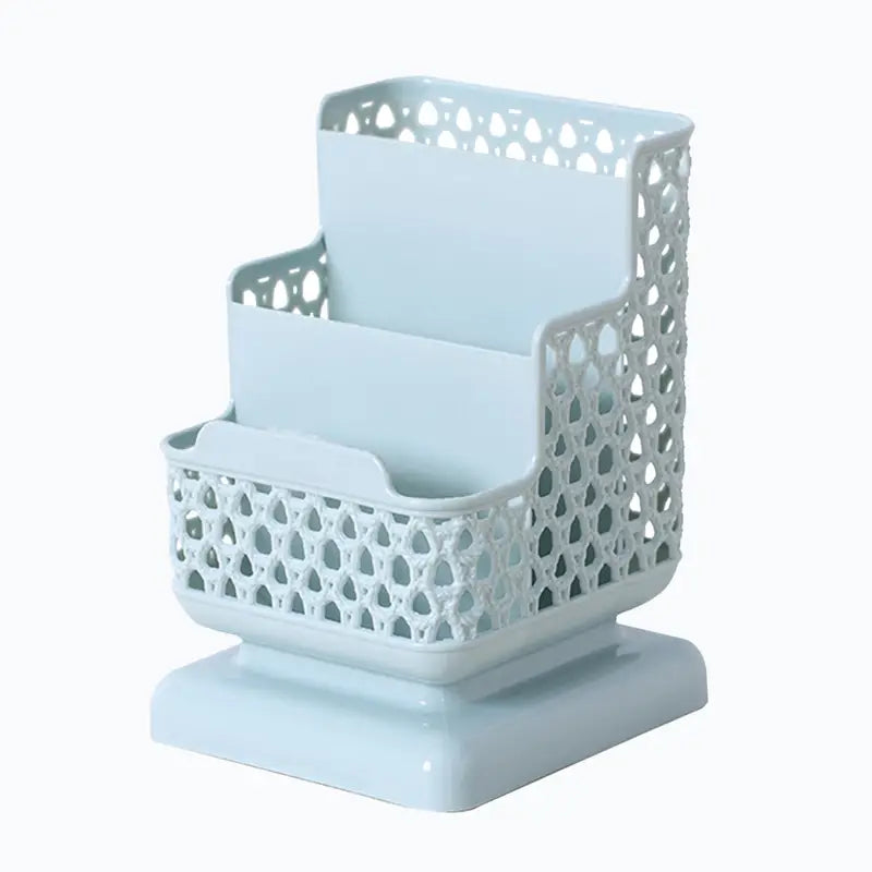 Trio-Tier Chic Desk Organizer