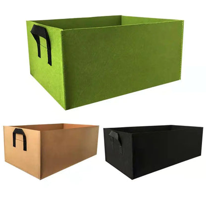 Rectangular Planting Bag - Customizable Felt Grow Bags