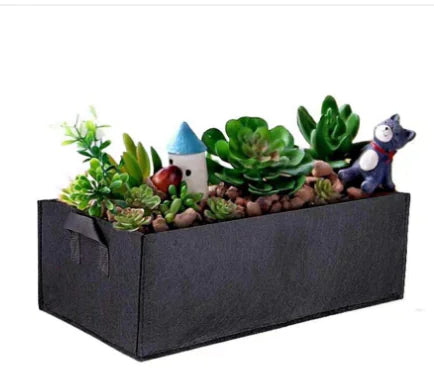Rectangular Planting Bag - Customizable Felt Grow Bags