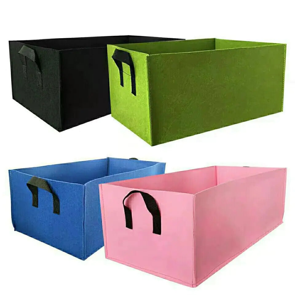 Rectangular Planting Bag - Customizable Felt Grow Bags