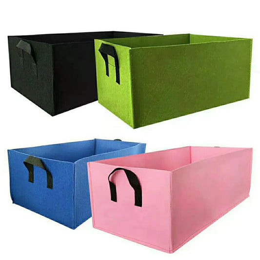 Rectangular Planting Bag - Customizable Felt Grow Bags