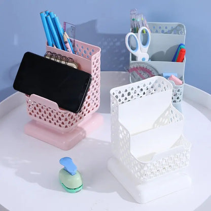 Trio-Tier Chic Desk Organizer