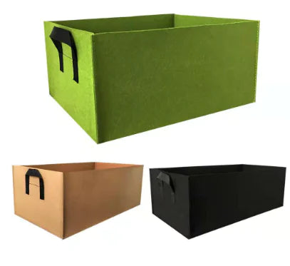 Rectangular Planting Bag - Customizable Felt Grow Bags