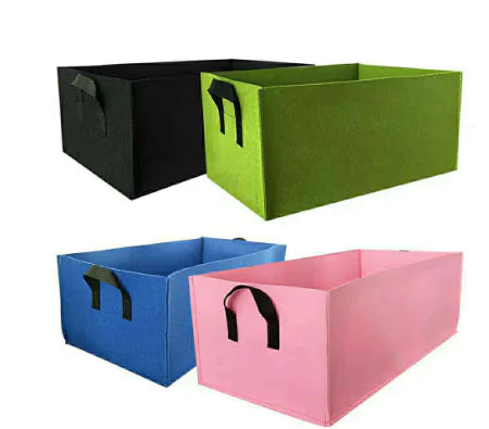 Rectangular Planting Bag - Customizable Felt Grow Bags